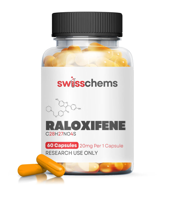 Raloxifene, 1200mg (20mg/capsule)